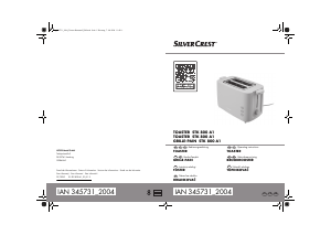 Instrukcja SilverCrest IAN 345731 Toster