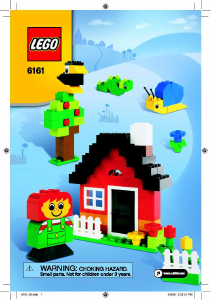 Handleiding Lego set 6161 Bricks and More Opbergdoos