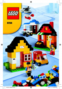 Handleiding Lego set 6194 Bricks and More Mijn Lego eigen stad