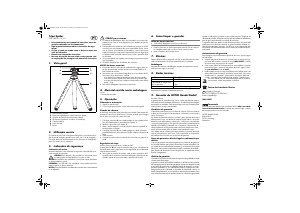 Manual SilverCrest IAN 85051 Tripé