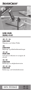 Brugsanvisning SilverCrest IAN 302662 USB Hub