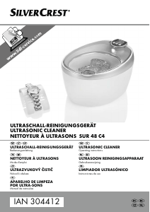 Handleiding SilverCrest IAN 304412 Ultrasoon reiniger