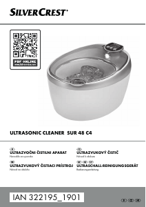 Návod SilverCrest IAN 322195 Ultrazvukový čistič