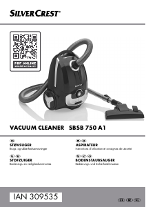 Mode d’emploi SilverCrest IAN 309535 Aspirateur