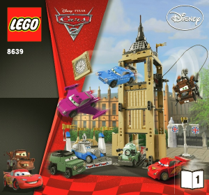 Mode d’emploi Lego set 8639 Cars Big Bentley