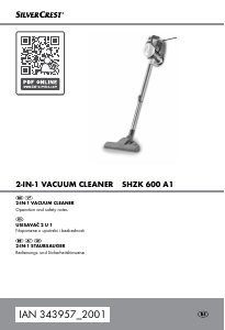 Priručnik SilverCrest IAN 343957 Usisavač