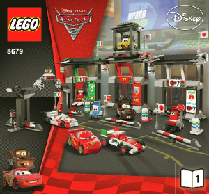 Mode d’emploi Lego set 8679 Cars Le circuit international de Tokyo