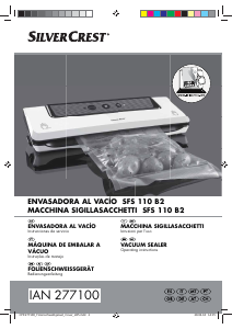 Manuale SilverCrest IAN 277100 Macchina per sottovuoto
