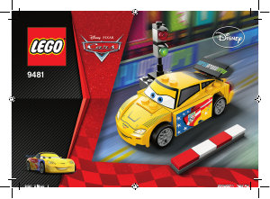 Bedienungsanleitung Lego set 9481 Cars Jeff Gorvette