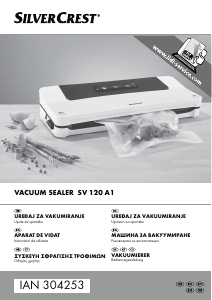 Наръчник SilverCrest IAN 304253 Вакуум уплътнител