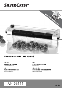 Bruksanvisning SilverCrest IAN 96111 Vakuumpackare