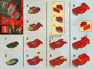 Manual de uso Lego set 30121 Cars Grem