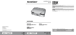 Mode d’emploi SilverCrest IAN 104399 Gaufrier