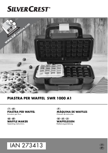 Manuale SilverCrest IAN 273413 Macchina per waffle