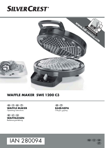 Εγχειρίδιο SilverCrest IAN 280094 Κατασκευαστής βαφλών