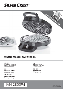 Manual SilverCrest IAN 280094 Aparat de vafe