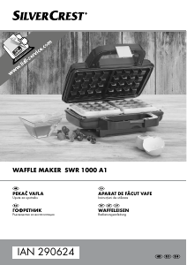 Наръчник SilverCrest IAN 290624 Машина за вафли