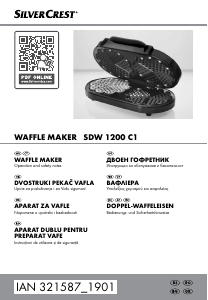 Manual SilverCrest IAN 321587 Aparat de vafe