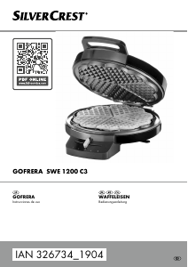 Manual de uso SilverCrest IAN 326734 Gofrera