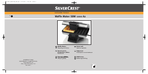 Εγχειρίδιο SilverCrest IAN 68613 Κατασκευαστής βαφλών