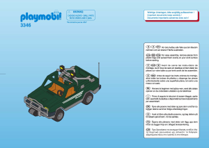 Manuale Playmobil set 3346 Outdoor Fuoristrada