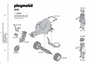 Handleiding Playmobil set 3832 Outdoor 3-Wiel motor