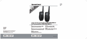 Manual de uso SilverCrest IAN 103107 Walkie talkie