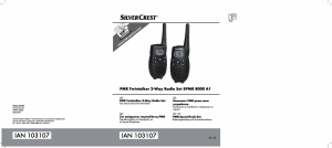 Наръчник SilverCrest IAN 103107 Уоки токи
