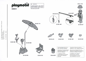 Handleiding Playmobil set 3864 Outdoor Visser