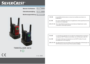 Mode d’emploi SilverCrest IAN 64461 Talkie-walkie