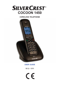 Handleiding SilverCrest IAN 61162 Draadloze telefoon