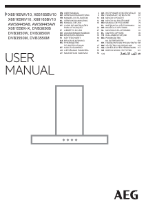 Handleiding AEG AWS8445AW Afzuigkap