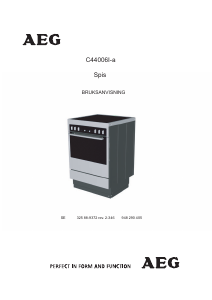 Bruksanvisning AEG C44006I-A Spis