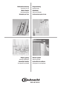 Handleiding Bauknecht ESDF 6040 FS Kookplaat