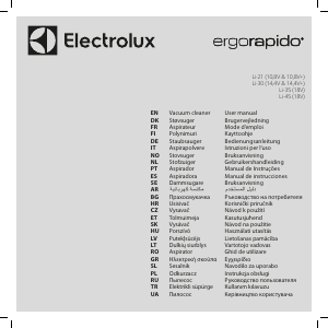 Manual Electrolux ZB3220ST ErgoRapido Vacuum Cleaner