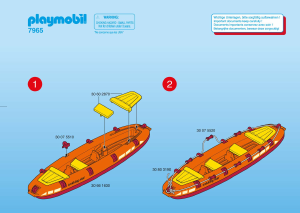 Használati útmutató Playmobil set 7965 Outdoor Kayak