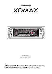 Bedienungsanleitung XOMAX XM-RSU204T Autoradio