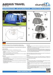 Manual Skandika Aarhus Travel Tent