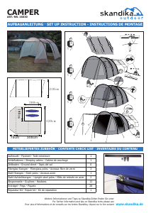 Manual Skandika Camper Tent