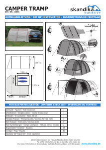Manual Skandika Camper Tramp Tent
