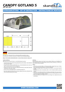 Manual Skandika Canopy Gotland 5 Tent
