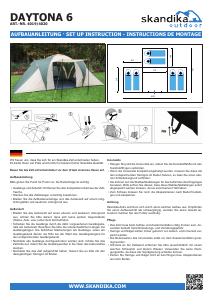 Manual Skandika Daytona 6 Tent