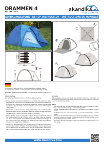 Manual Skandika Drammen 4 Tent