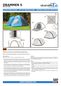 Manual Skandika Drammen 5 Tent