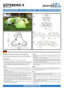 Manual Skandika Goteborg 9 Tent