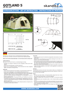 Manual Skandika Gotland 5 Tent