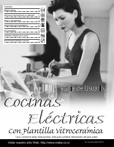 Manual de uso Mabe EMV20SBX-3 Cocina