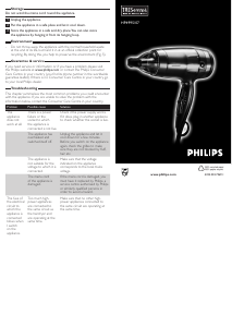 Handleiding Philips HP4995 TRESemme Haardroger