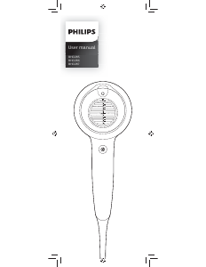 Handleiding Philips BHD285 Haardroger