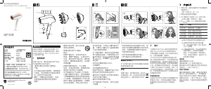 说明书 飞利浦 BHC208 电吹风